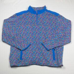 Chubbies Multicolor Zip-Up Sweater Men’s XXL NWT